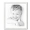 ArtToFrames 24x28" Matted Picture Frame with 20x24" Single Mat Photo Opening Framed in 1.25" White and 2" Mat (FWM-3966-24x28)